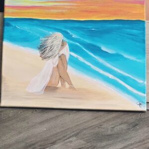 Beachside Serenity Canvas Art
